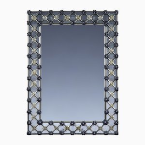 Miroir Crème en Verre de Murano de Fratelli Tosi, Italie