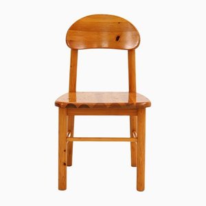 Solid Pine Wood Chairs by Rainer Daumiller, Set of 4