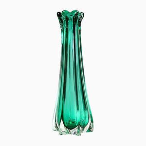 Green Murano Vase, 1960s