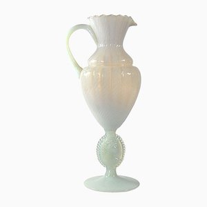 Italian Opalescent Glass Cameo Vase, 1960s