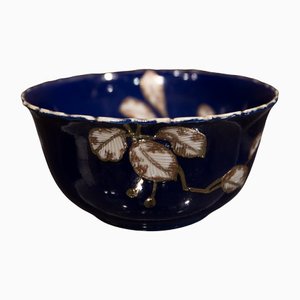 Chinesische Vase aus blauem Porzellan