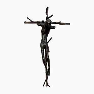 Escultura de bronce de Cristo