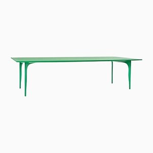 Large Green Rectangular Kolho Dining Table by Made by Choice