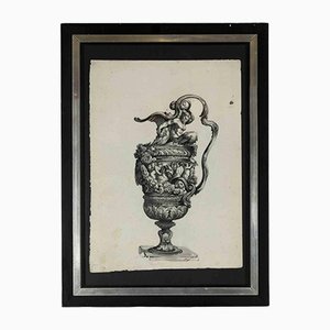 Anfora, Original Drawing, 18th-Century
