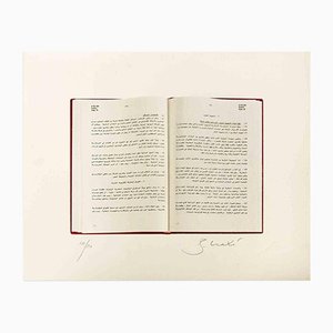 Bettino Craxi, The World, Original Screen Print, 1990s