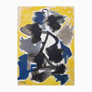 Giorgio Lo Fermo, Abstract Expression, Original Oil on Canvas, 2021