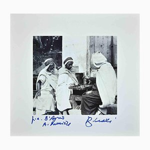 Bettino Craxi, Arab Game, Original Photolithograph, 1990s