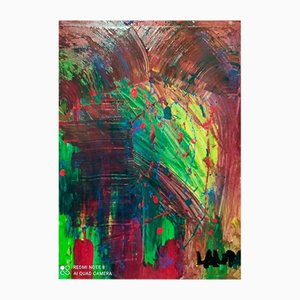 Laura Placa, Chaos, Original Acrylic on Canvas, 2020s