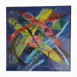 Martine Goeyens, Abstract Composition, Original Painting, 2020s