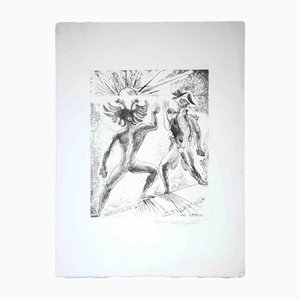 Louis Leygue, Austerlitz: 5 Décembre, Original Etching, Late 20th Century