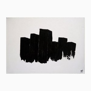 Anna Maria Caboni, City 3, Original Acrylic Painting, 2016