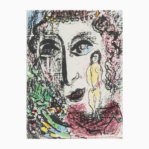 Marc Chagall, Performing in the Circus, Original Lithograph, 1960s