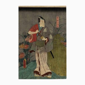 Utagawa Kunisada II, Kabukie, Woodcut, 1850s