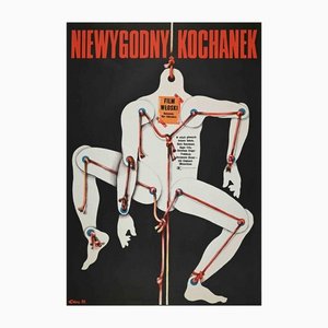 Poster vintage di Niewygodny Kochane, 1973