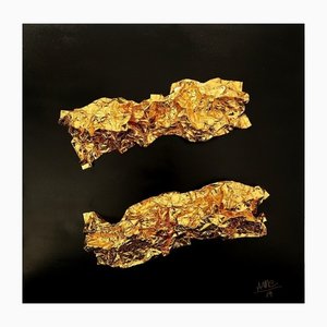 Anna Maria Caboni, Gold, Original Mixed Media, 2019