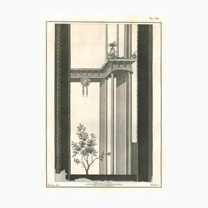 Carlo Nolli, Ancient Roman Fresco, Original Etching, 18th-Century
