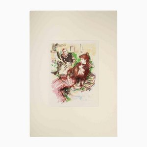 The Envy, Original Zeichnung, frühes 20. Jh