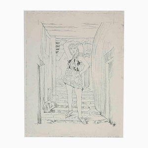 Édouard Chimot, For Herodias, Original Etching, 1936