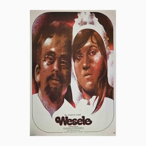 Affiche Wesele Vintage, 1975
