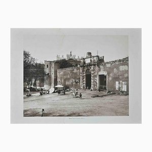 Rome, Porta S. Giovanni, Vintage Photo, 1890s