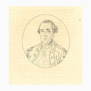 Thomas Holloway, The Physiognomy, Portrait, Original Etching, 1810