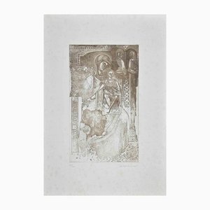 Elvio Marchionni, Untitled, Original Etching, 1990