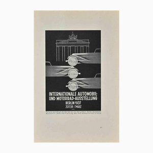 International Automobile, 1937, Offset Print