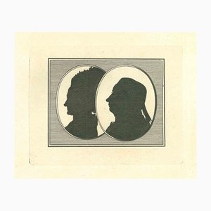 Thomas Holloway, Silhouette, Radierung, 1810