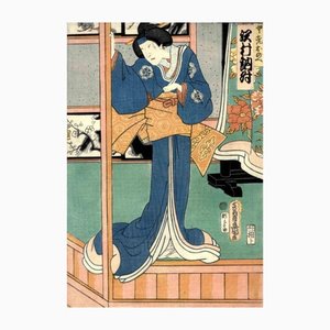 Utagawa Kunisada, Sawamura Tosho, 1862, Woodcut Print