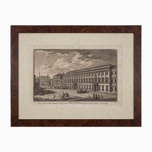 Giuseppe Vasi, Odescalchi Palace, Original Etching, 1754