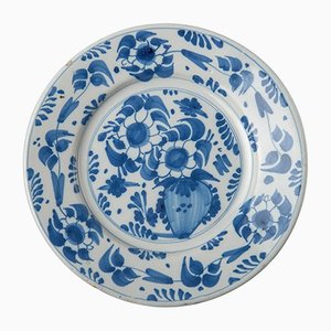 Plato azul y blanco de Delft