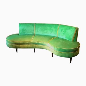 Mid-Century Modern Sofa in S-Form