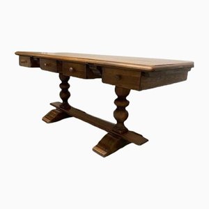 Spanish Dining Table or Desk in Oak