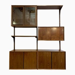 Danish Rosewood Wall Unit by Poul Cadovius, 1960s