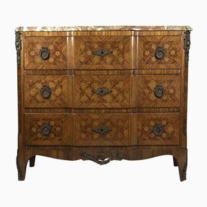 Antique Wooden Commode, 18th-Century