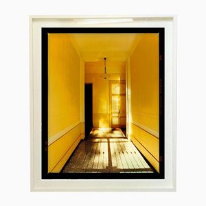 Yellow Corridor (Day), Milan, 2019, Color Photograph