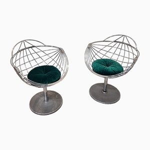 Atomic Ball Chairs by Rudi Verelst, Set of 2