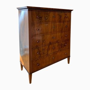 Neoclassical Chest of Tuscan Walnut