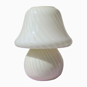Vintage Murano Large Cream Mushroom