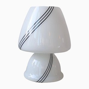 Lámpara vintage grande en forma de hongo de Murano Al: 39 cm