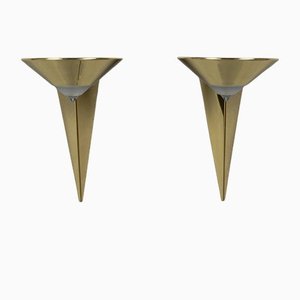 Wall Light 8935/ 01 by F. Hustadt, 1980s, Set of 2