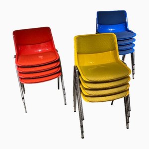 Chairs by Osvaldo Borsani for Atelier Borsani Varedo, Set of 12