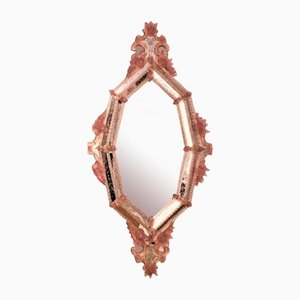 Specchio veneziano in vetro di Murano "San Clemente" dei Fratelli Tosi