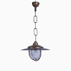 Brass Lantern Ceiling Light