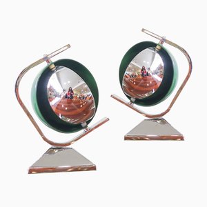 Space Age Eyeball Table Lamps by Luis Pérez De La Oliva, 1970s, Set of 2