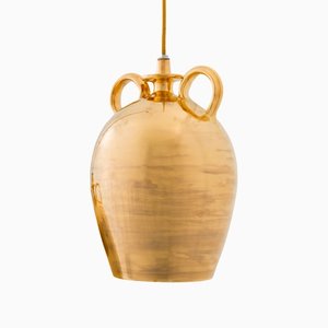 Big Gold Cicina Pendant Lamp by Marco Rocco
