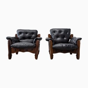 Brazilian Mole Armchairs by Sergio Rodrigues, 1957, Set of 2