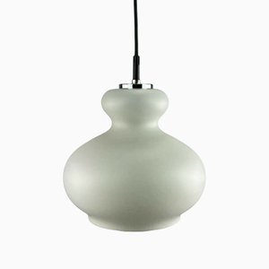 Mid-Century Space Age Pendant Lamp in Glass from Peill & Putzler