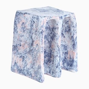 Tabouret Chouchou 1701MW en Marbre Blanc par Lorenzo Zanovello pour Pulpo