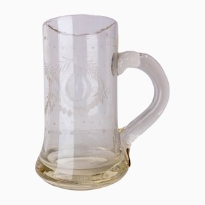 Late 19th Century French Engraved Beer Mug